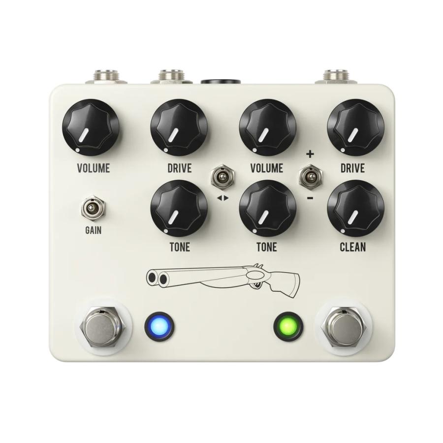 JHS DOUBLE BARREL V4 ギターエフェクター JHS JHS Pedal エフェクター Double Barrel V4 オーバードライブ │直