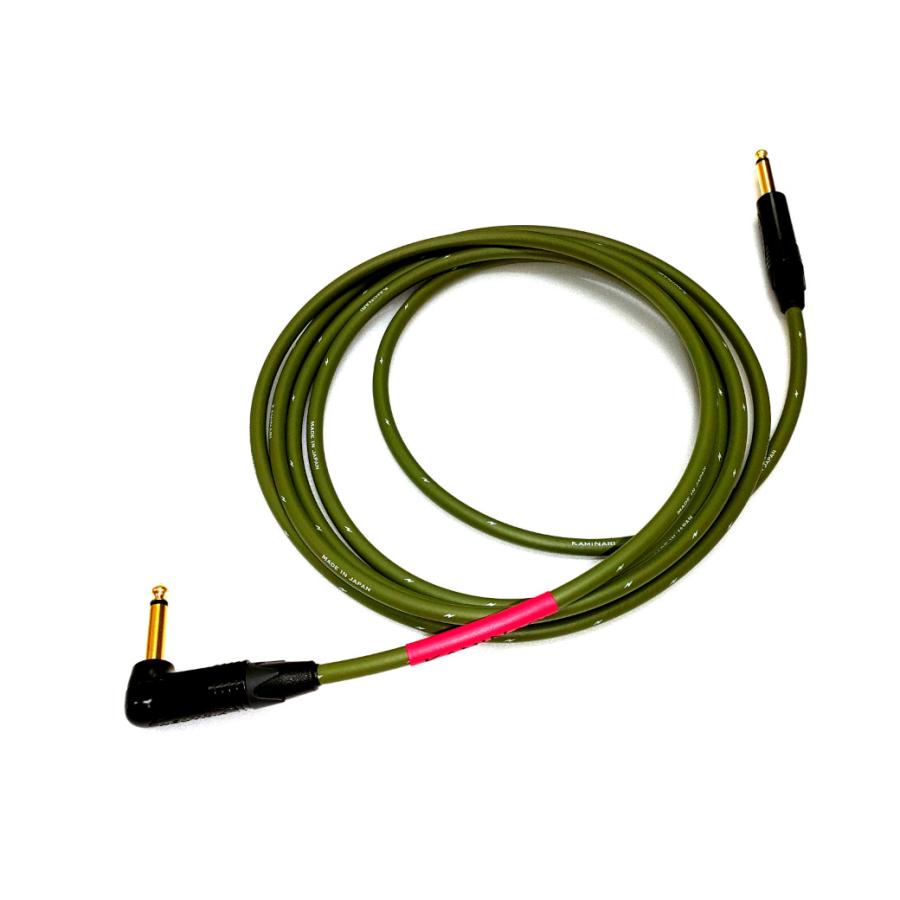 Kaminari カミナリケーブル Electric Bass Cable 2 K-BC2-3LS (3m LS