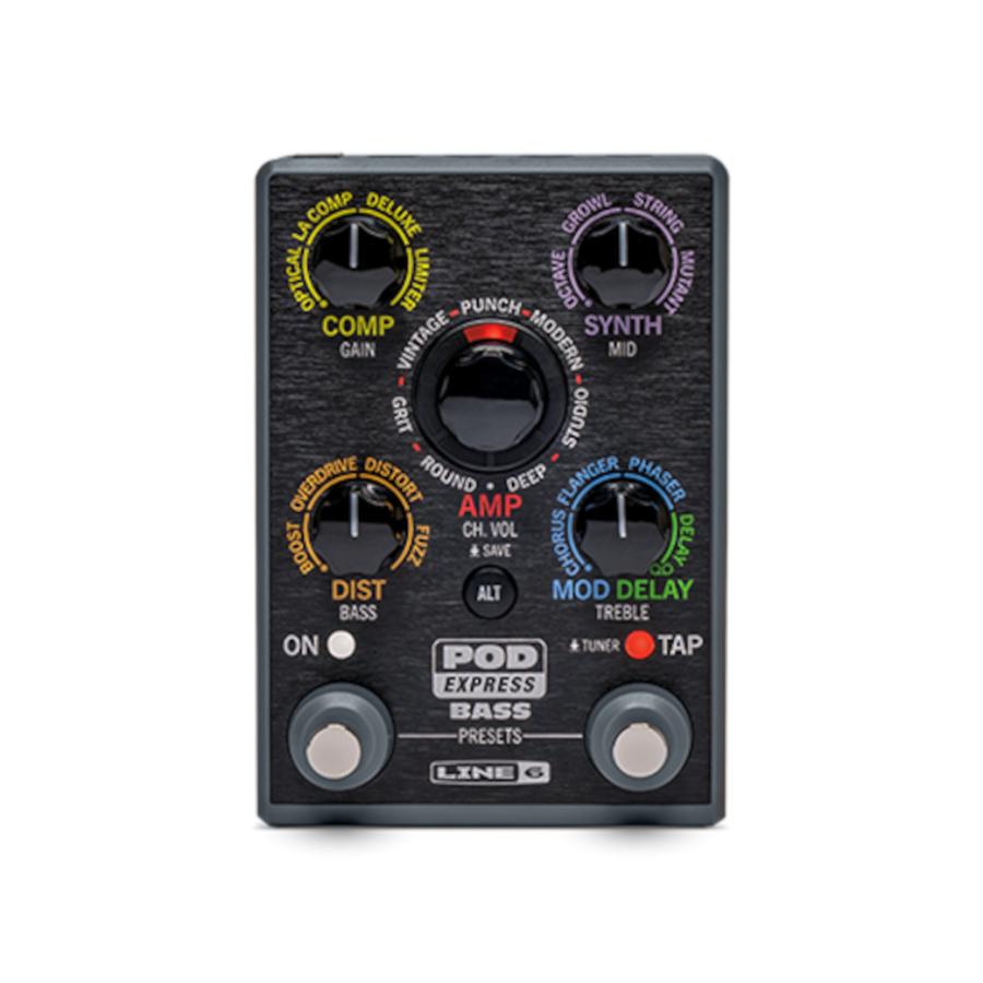 【美品】LINE6 POD EXPRESS BASS（マルチエフェクター） Line6 エフェクター POD Express Bass マルチエフェクター │直輸入品