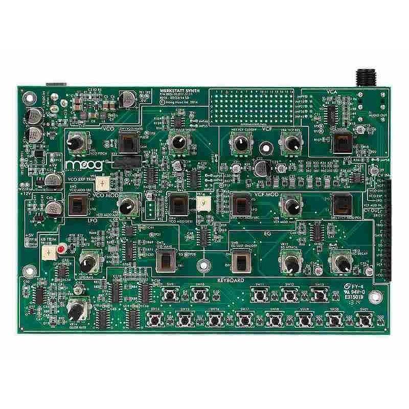 MOOG（ムック） モーグ WerkStatt-01 アナログ シンセサイザー 自作