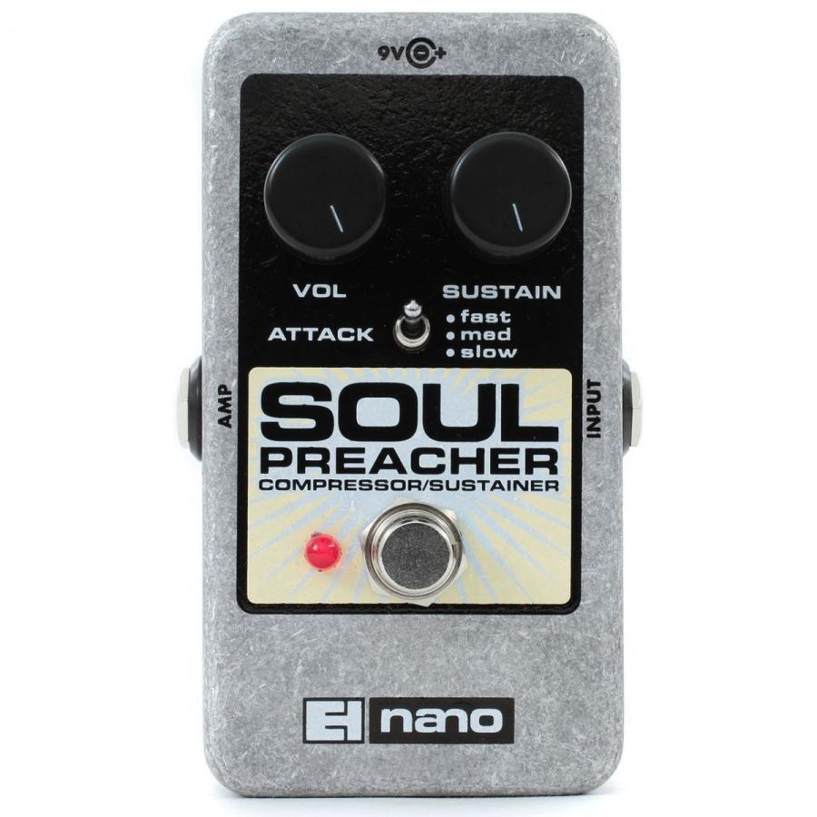 Electro Harmonix エフェクター エレハモ Nano Soul Preacher コンプレッサー │直輸入品