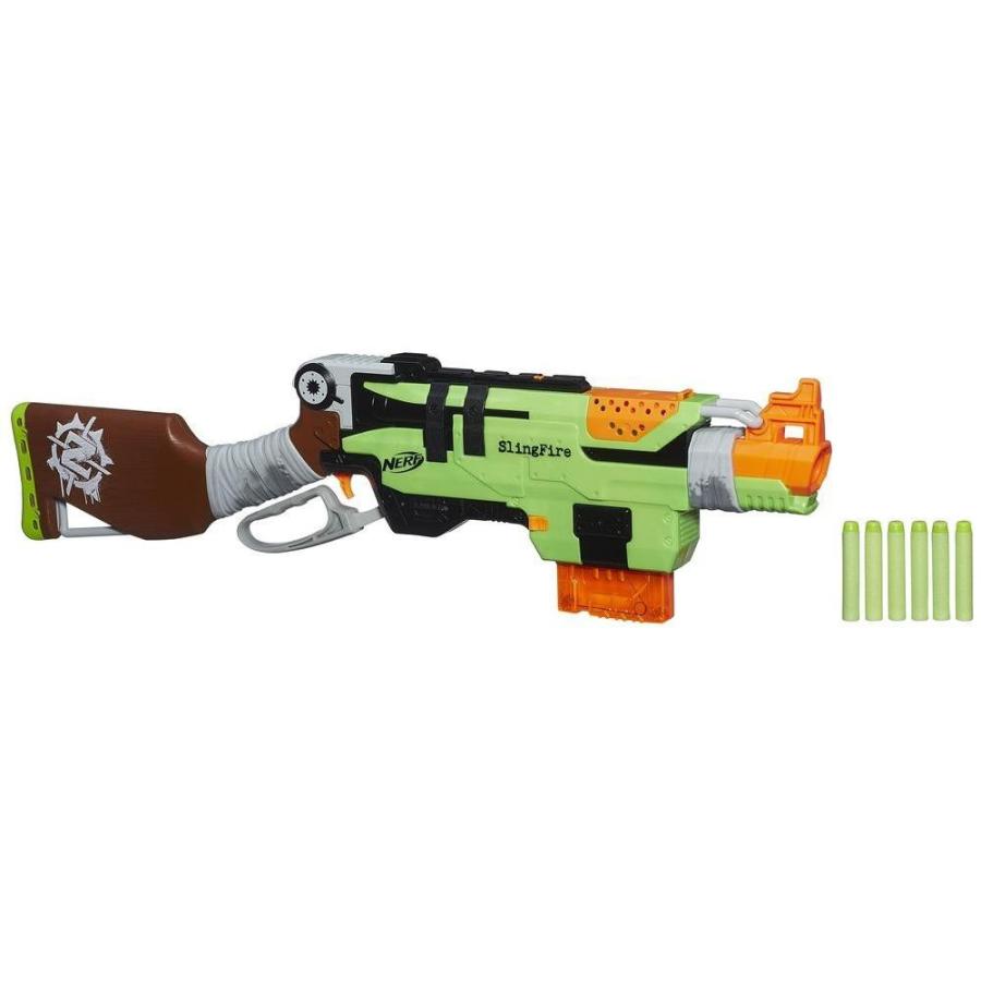 Hasbro Nerf Zombie Strike SlingFire ゾンビストライクブラスター ポイント  A65632211｜直輸入品｜ハズブロ｜audio-mania