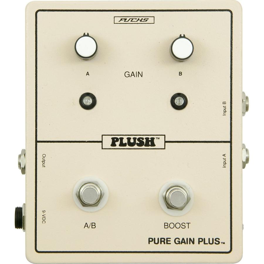 FUCHS Plush PURE GAIN バッファー ブースター エフェクター