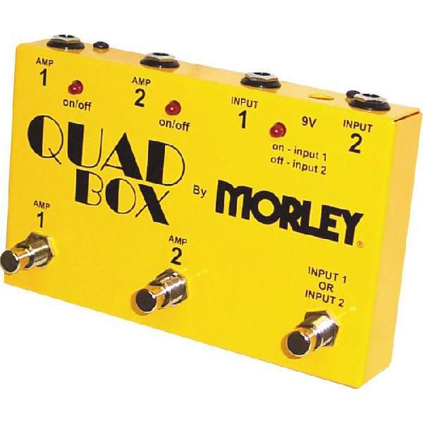 MorleyエフェクターQuad BOX ラインセレクター Morley エフェクター Quad Box ラインセレクター｜直輸入品