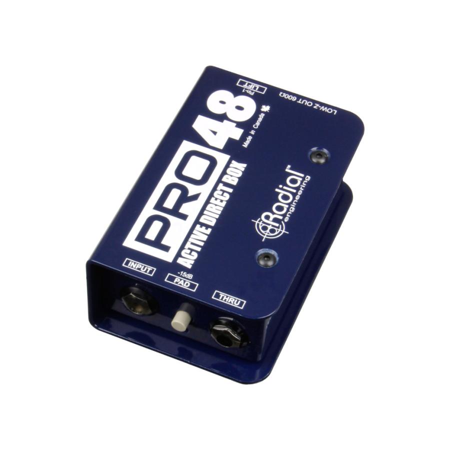 Radial pro48 ダイレクトボックス RADIALL Radial エフェクター PRO48 ラディアル アクティブ ダイレクト