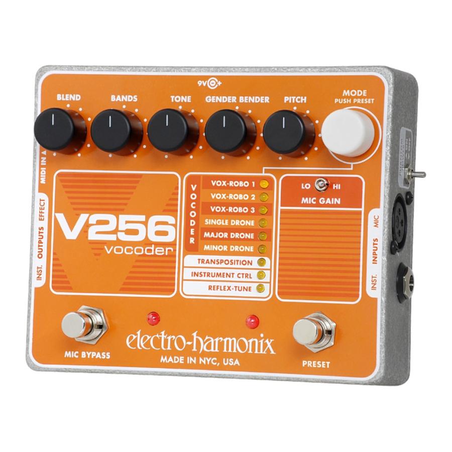 Electro Harmonix エレハモ エフェクター V256 ボコーダー｜直
