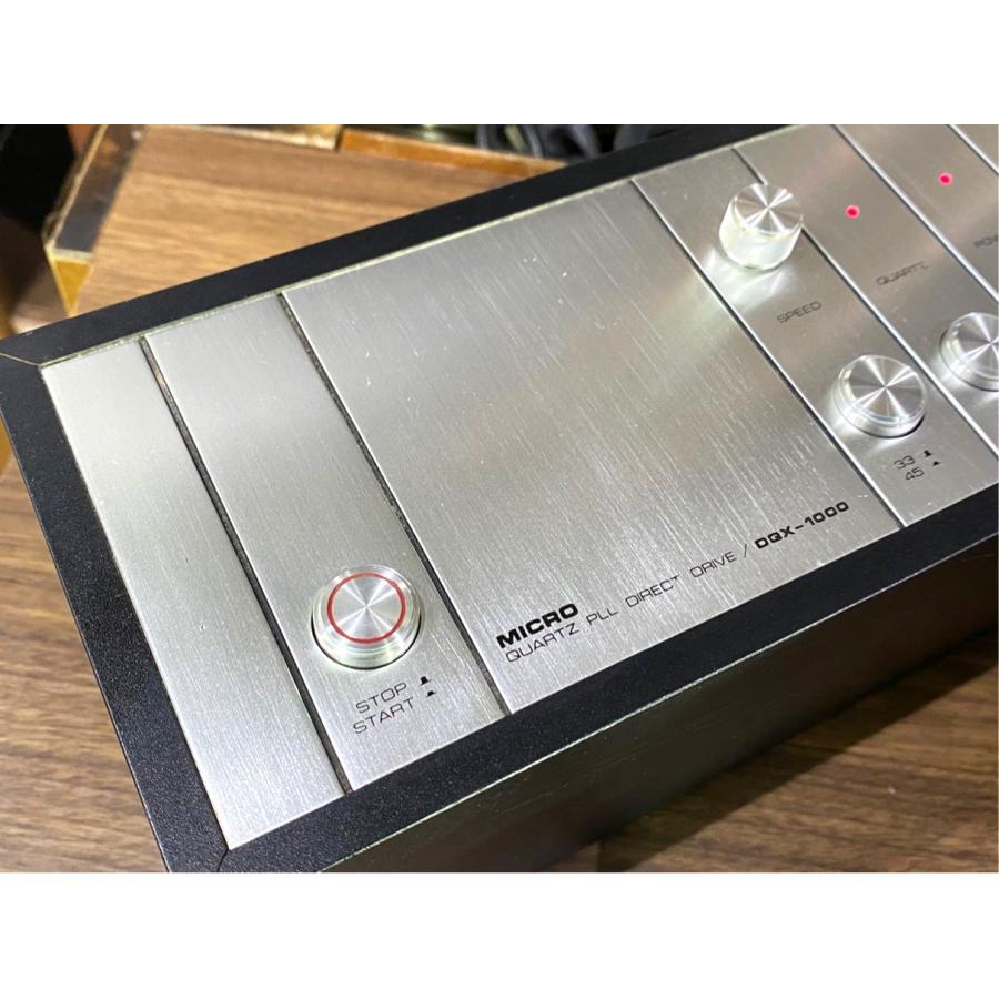 MICRO ターンテーブル DQX-1000 コントロールユニット付属 当社メンテ 