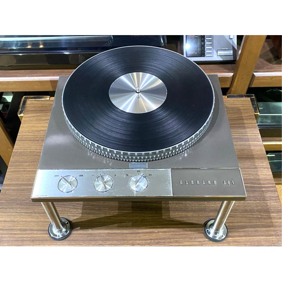 GARRARD 401 ターンテーブル ターンテーブル GARRARD 401 50Hz仕様 取付けボルト/取説付 Audio