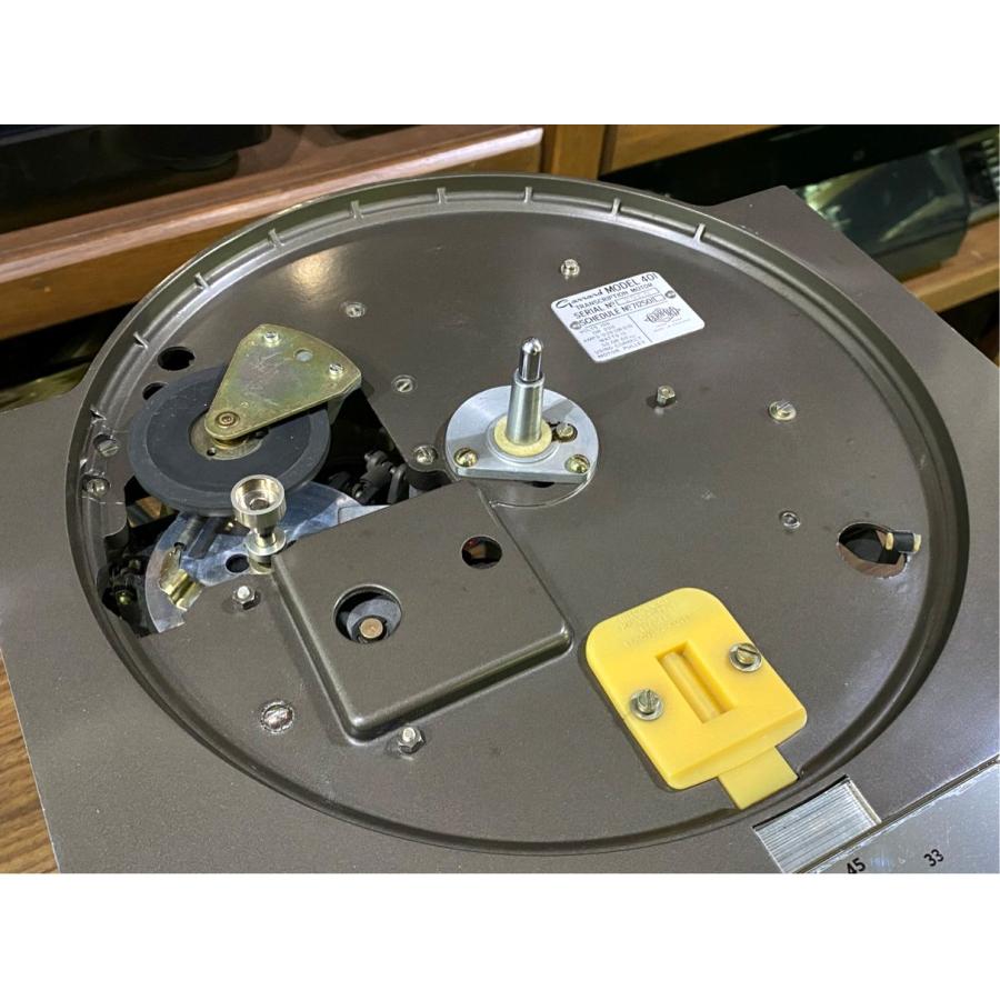ターンテーブル GARRARD 401 50Hz仕様 取付けボルト/取説付 Audio