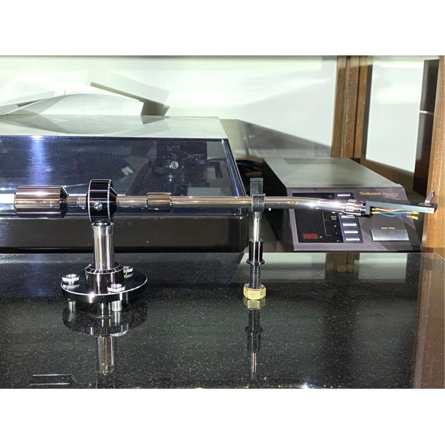 トーンアーム audio-technica AT-1503II ヘッドシェル/ケーブル等付属 Audio Station　_1