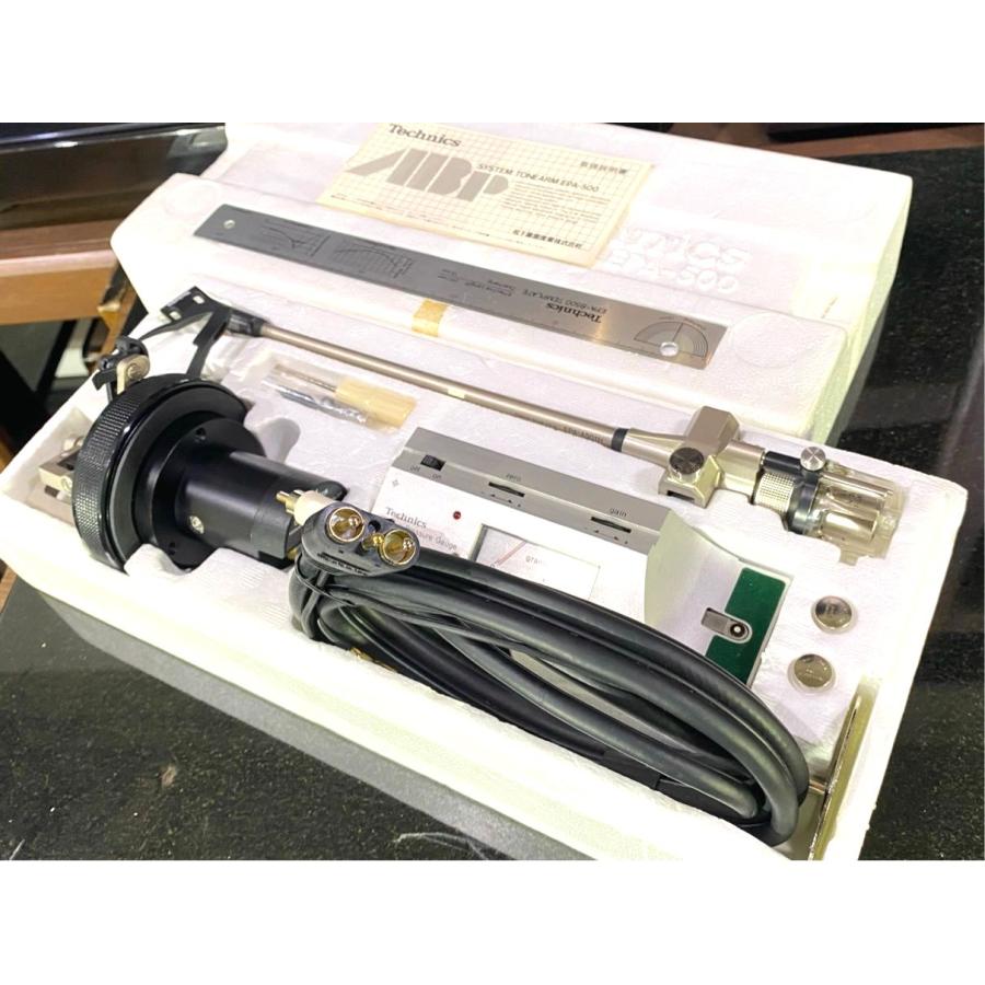 トーンアーム Technics EPA-B500 EPA-A501H 専用PHONOケーブル/SH-50P1/元箱等付属品多数 Audio Stationの画像