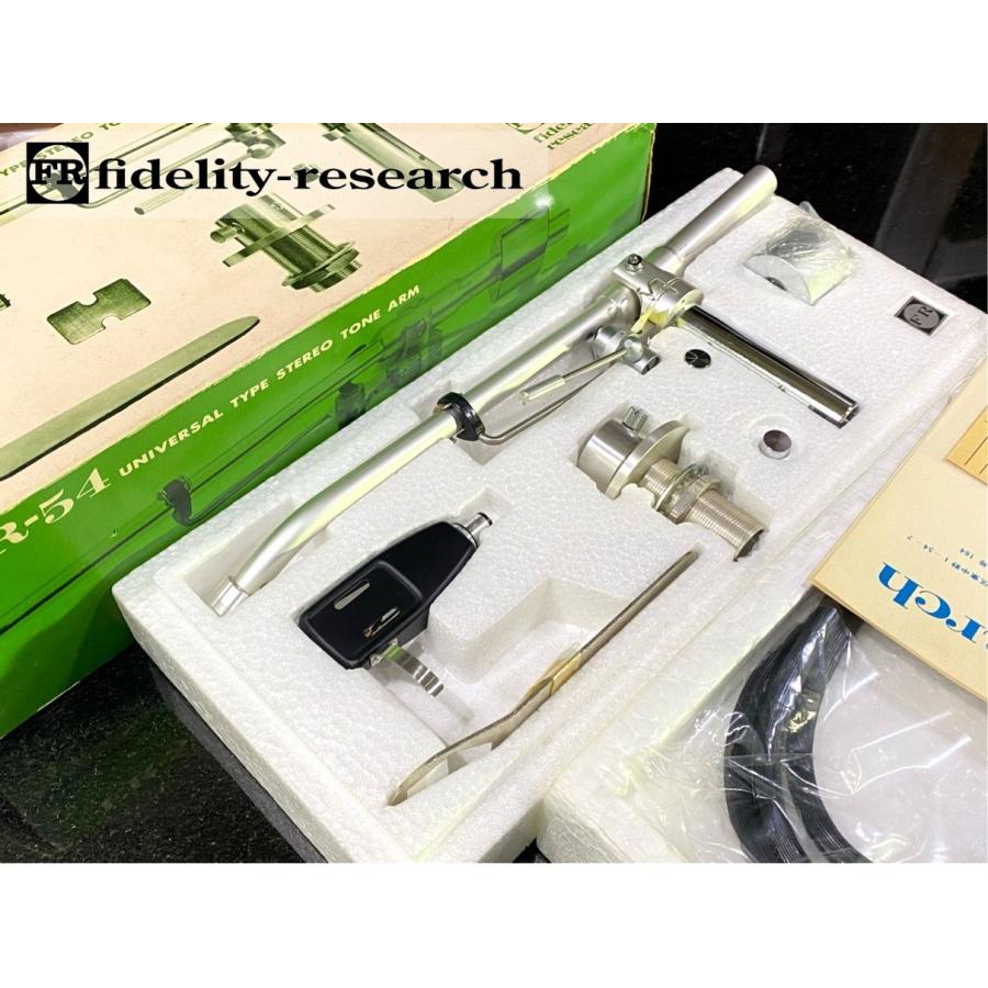 未使用品 トーンアーム fidelity-research FR-54 元箱等付属品フル