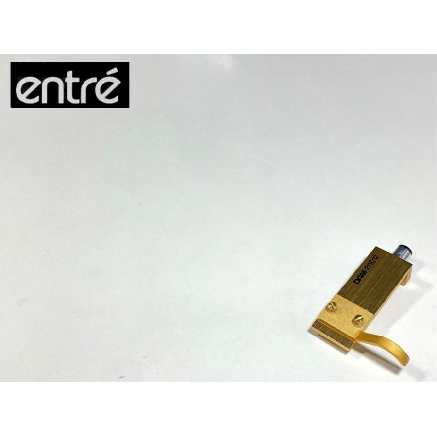 DENON「XC-245」DP-35,45専用ゴールドヘッドシェル audio-technica AT160ML デノン DENON XC-245 Gold Headshell ヘッド
