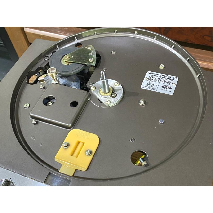 ターンテーブル GARRARD 401 50Hz仕様 取付けボルト/取説付 Audio