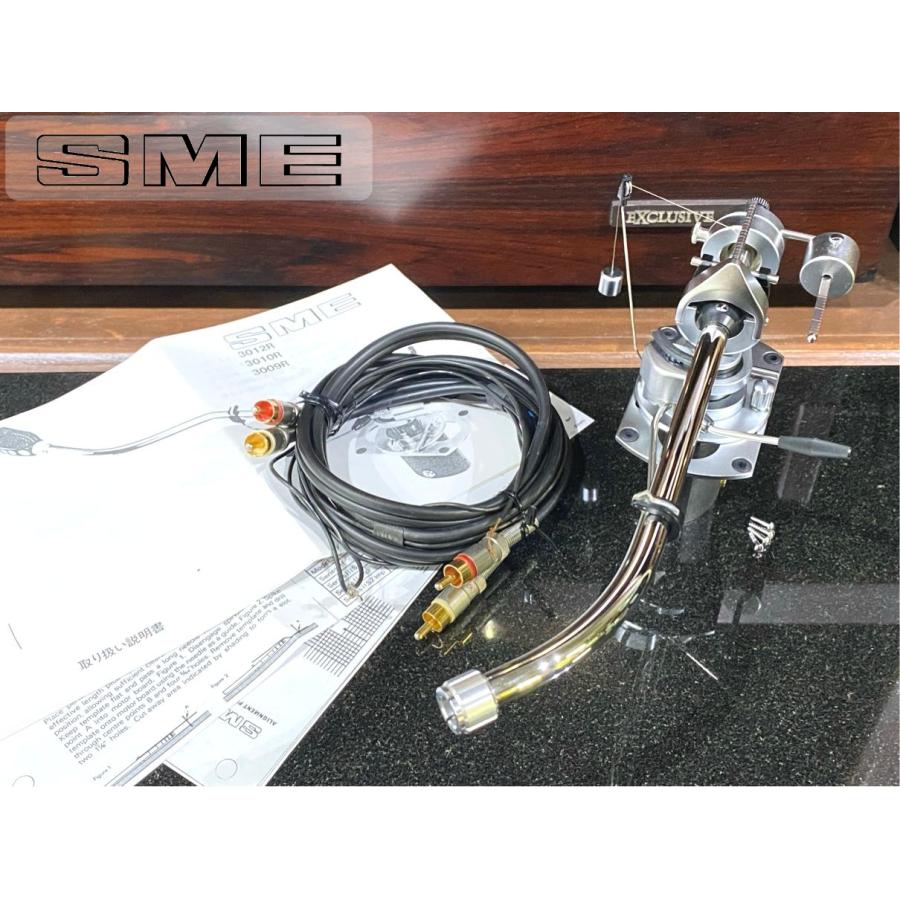 トーンアーム SME 3009-R SMEケーブル等付属 リフターオイル補充済み 