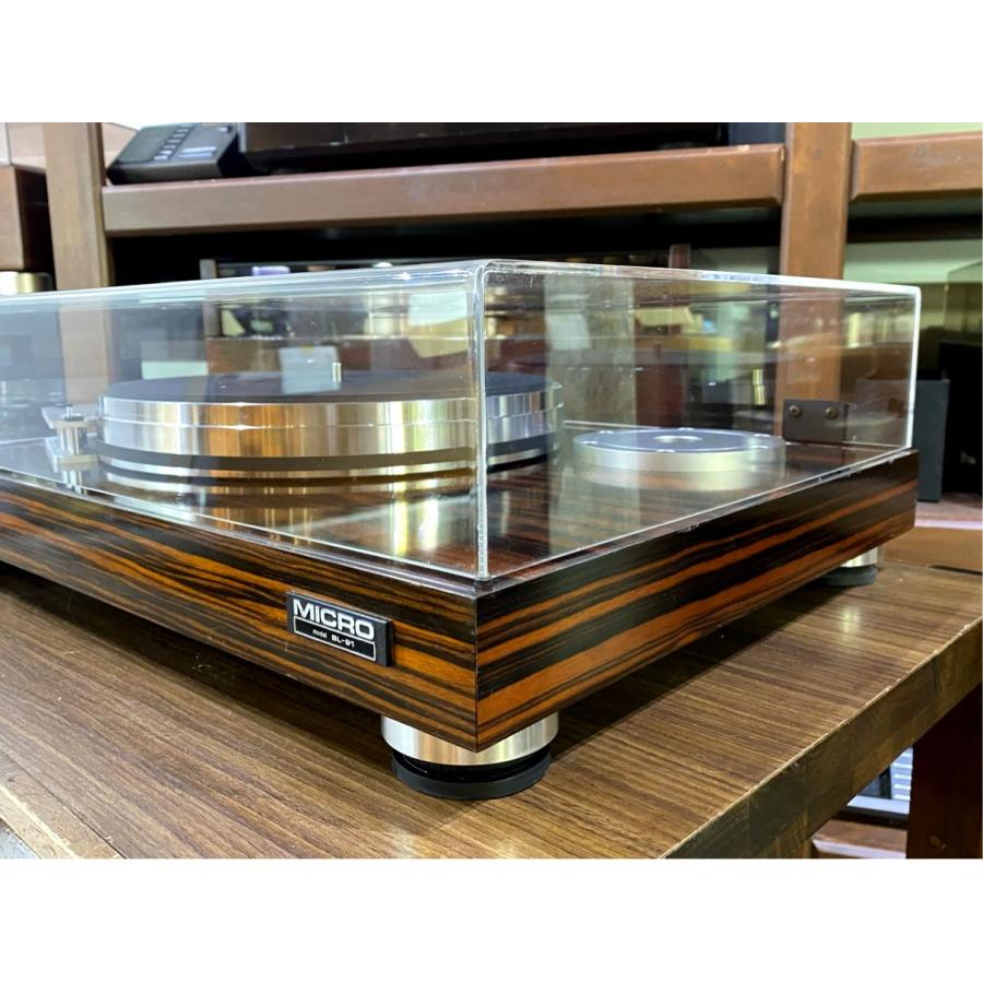 MICRO ターンテーブル MICRO BL-91 アームベース A1203/ゴムベルト