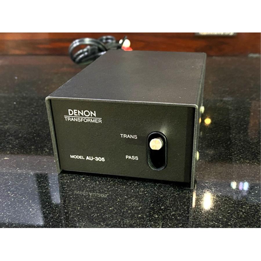 DENON AU-305 MC 昇圧トランス Audio Station : Audiostation