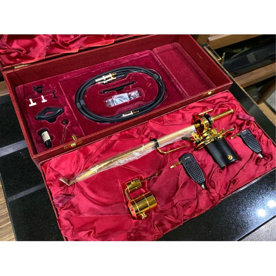 トーンアーム SME 3012-R GOLD limited edition ロング 純正シェル2種