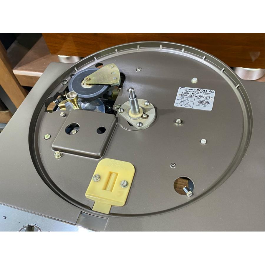 ターンテーブル GARRARD 401 50Hz仕様 取付けボルト/取説付 Audio