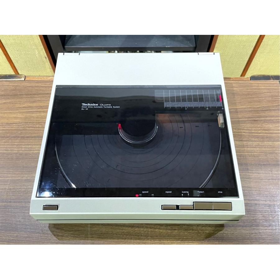 レコードプレーヤー Technics SL-10 フルオート 純正カートリッジ 