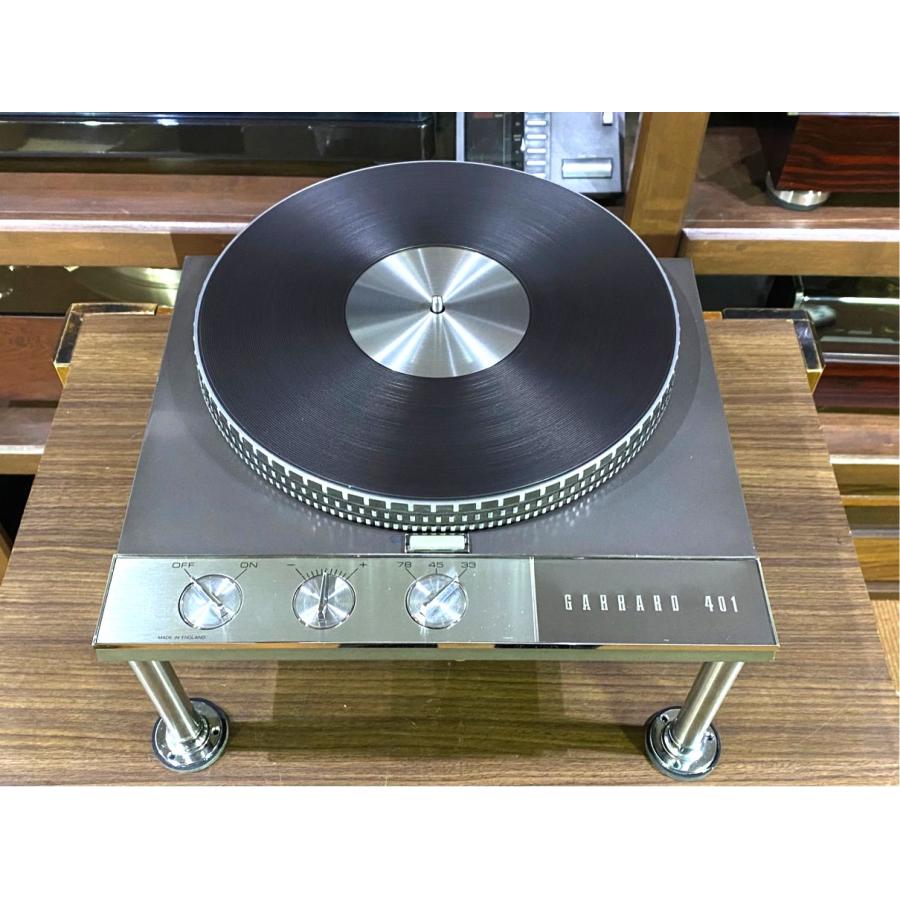 ターンテーブル GARRARD 401 50Hz仕様 取付けボルト/取説付