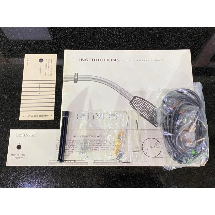 未使用品 トーンアーム SME 3009 S2 improved 付属品フルセット Audio 