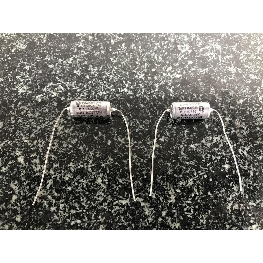 未使用 保管品 SPRAGUE スプラグ VITAMIN Q 0.022μF 600V 未使用 保管品 SPRAGUE スプラグ VITAMIN Q 0.022μF 600V