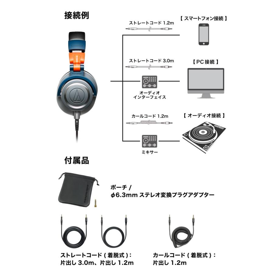 オーディオテクニカ ATH-M50x LAB プロフェッショナルモニター オーディオテクニカ ATH-M50x LAB プロフェッショナルモニター