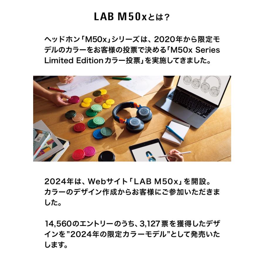 オーディオテクニカ ATH-M50x LAB プロフェッショナルモニター オーディオテクニカ ATH-M50x LAB プロフェッショナルモニター