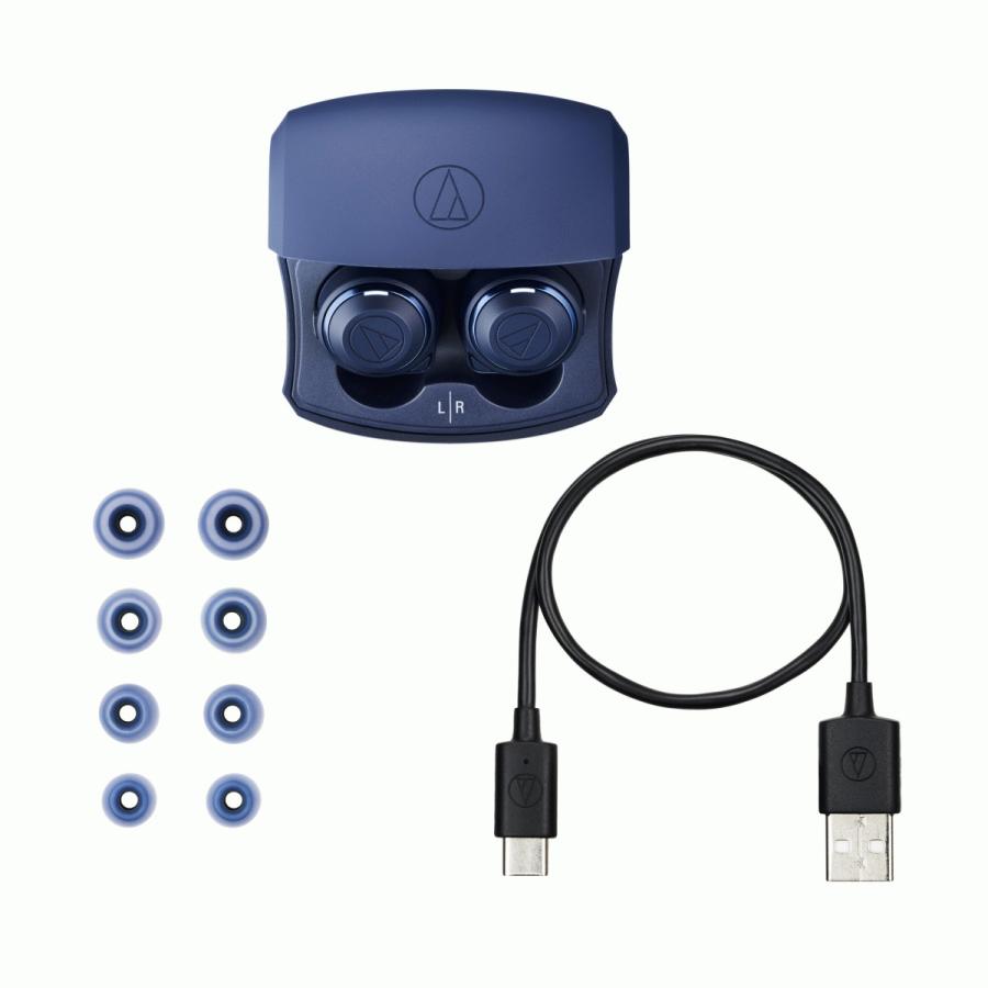 オーディオテクニカ ATH-CKS50TW 完全ワイヤレスイヤホン Bluetooth 重 