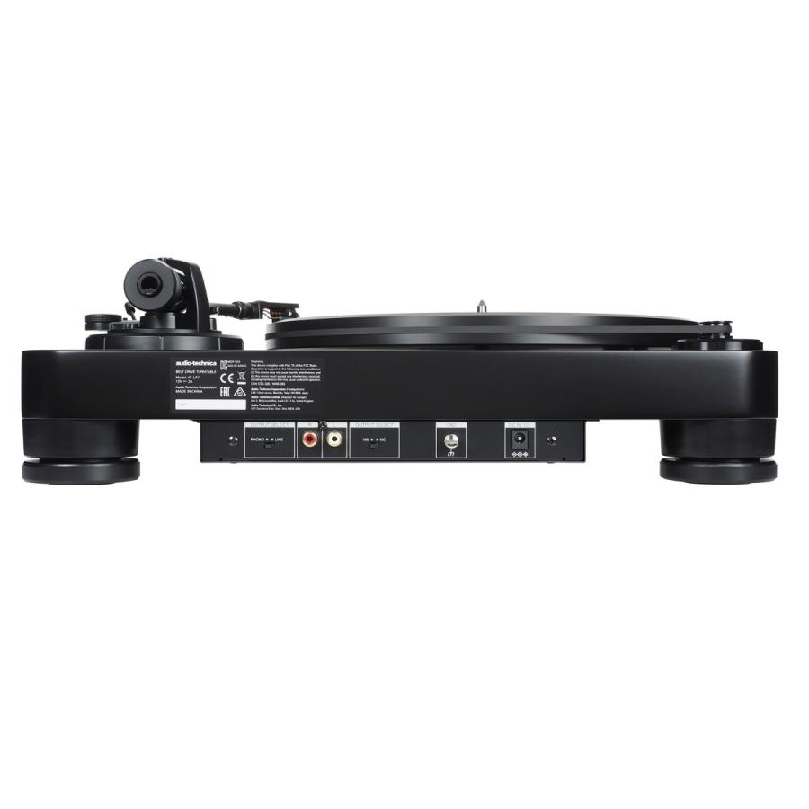 オーディオテクニカ（audio-technica） AT-LP7 レコードプレーヤー ベルトドライブ 高音質フォノイコライザー J字型 ...