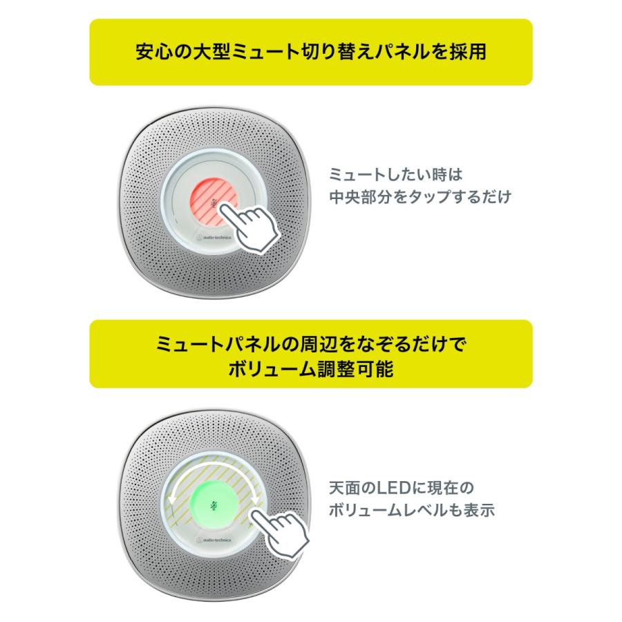 オーディオテクニカ（audio-technica） AT-CSP7 USBスピーカーフォン 会議用 スピーカー 通話 : オーディオテクニカ公式  Yahoo!店 - 通販 - Yahoo!ショッピング