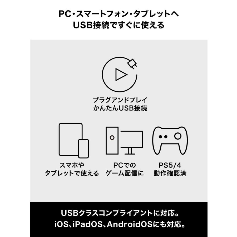 オーディオテクニカ（audio-technica） AT-UMX3 WH 公式ストア限定 USB