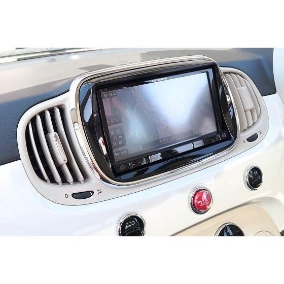 FIAT 500】【2016年1月〜2018年8月】フィアット500 2DIN ナビ取付