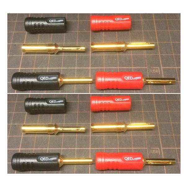 別売ケーブルをQED AIRLOC仕様で加工するプラグ+工賃の商品です＜8箇所