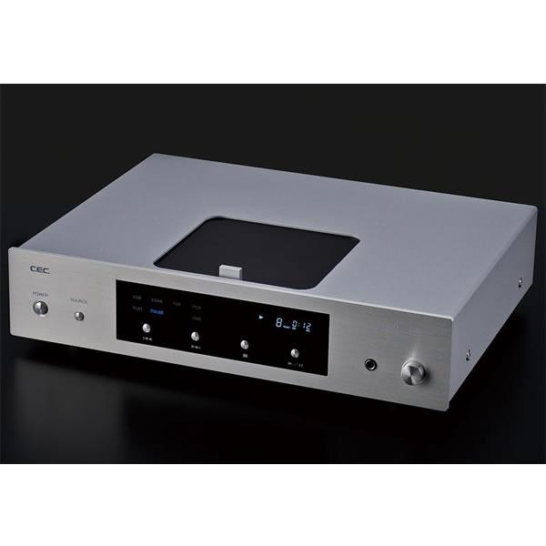 【納期情報：納期未定】CEC　CD5/S（シルバー）　デジタル入力付ベルトドライブ式CDプレーヤー　CD-5 | 