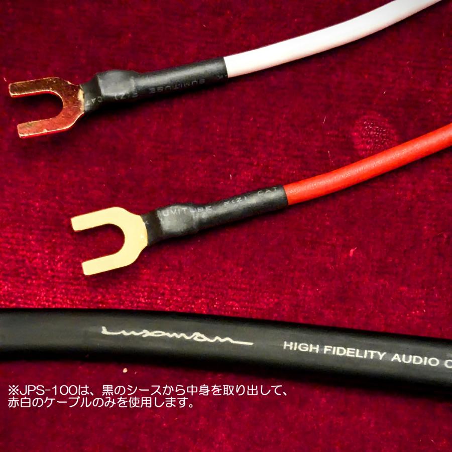 ORB（オーブ） LUXMAN JPS-100（20cmx4本・ORB HL-YLI使用＜内径8mm