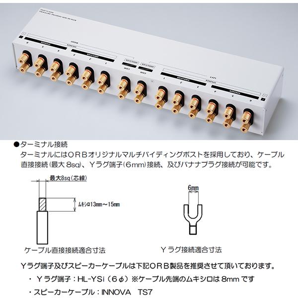 ORB MC-SW Nova 3ch パワーアンプ・スピーカーセレクター(3入力/3出力