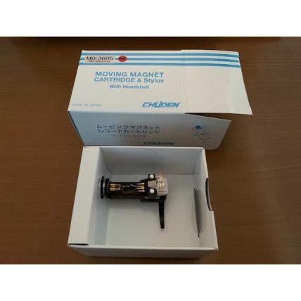 CHUDEN MG-3605(丸針) + HC-001 MMカートリッジ 純正ヘッド CHUDEN MG-3605(丸針) + HC-001 MMカートリッジ 純正ヘッド