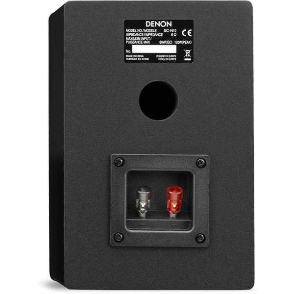 DENON SC-EN10 スピーカー ブラック(2個入り) DENON（デノン） 【即納！】DENON SC-N10-BK（ブラック・2本1組