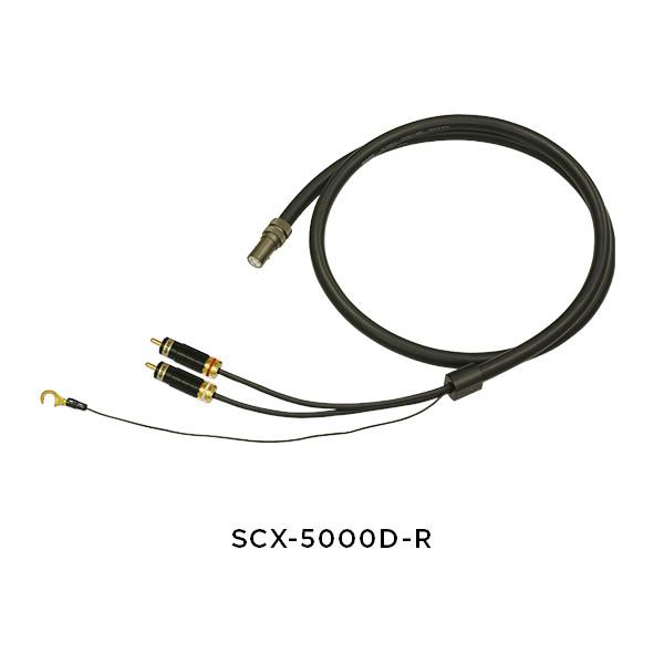 贈呈 SAEC SCX-5000D-R DIN→RCA 1.3m サエク フォノケーブル