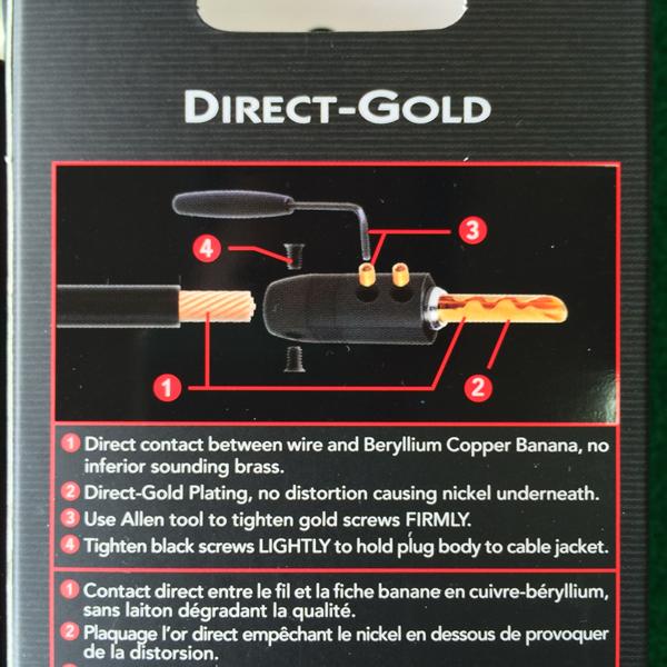 即納！】audioquest SG-BFA/P SET4（4個1組） バナナプラグ オーディオ