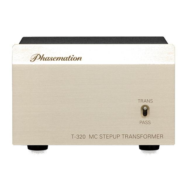 MC昇圧トランス Phasemation フェーズメーション T320 Phasemation (フェーズメーション) MCカートリッジ用昇圧トランス T