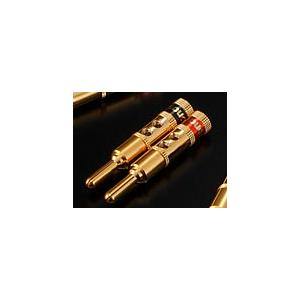 太一Zonotone 5500α1.5m2本 ナカミチ新品金バナナプラグ付 2200αゾノトーンZONOTONE 95cm2本 ナカミチ新品金バナナプラグ付