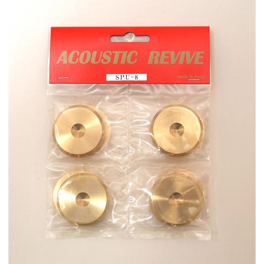 【新品未使用】ACOUSTIC REVIVE SPU-8 オーディオスパイク アコースティック リヴァイブ 即納可 アコースティックリバイブ 黄銅