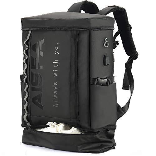 買い正規品 Aisfaリュック メンズ リュックサック スクエア バックパック 防水15 6インチ Pc ビジネス ラップトップバック Usb 購入超特価 Www Superavila Com