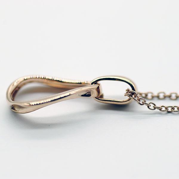 タイムセール‼️ウノアエレ　k18 ピンクゴールドネックレス UNOAERRE ウノアエレ【UNOAERRE】K18ピンクゴールド ネックレス