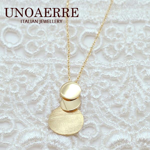 UNOAERRE（ウノアエレ） UNOAERRE K18 イエローゴールド ペンダント 
