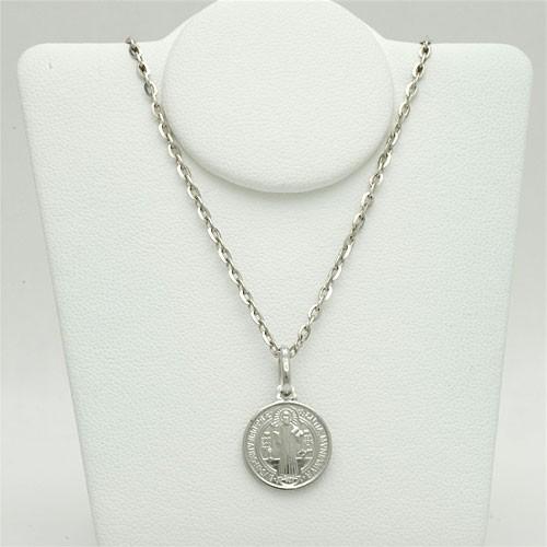 ウノアエレ【UNOAERRE】K18ホワイトゴールド ペンダントトップ 聖  