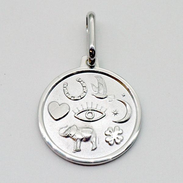 UNOAERRE ホワイトゴールド　ペンダントトップ UNOAERRE（ウノアエレ） ウノアエレ【UNOAERRE】K18 ホワイトゴールド